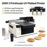 Impresora UV FunJar 6090 de 60*90cm, Impresora Plana de Escritorio con Cabezales de Impresión XP600 I3200
