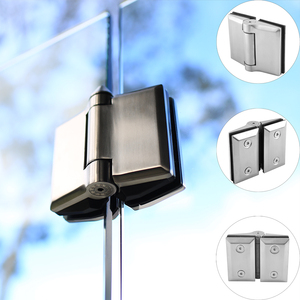 プロ仕様の2205ステンレス鋼製スプリングヒンジ、ガラスプールフェンス用、研磨仕上げ、モダンデザイン、耐荷重45kg - Product Image 4