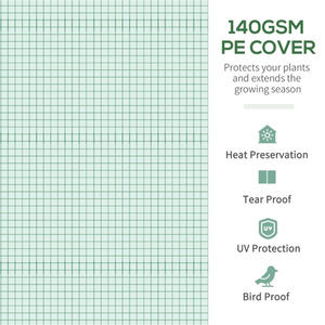Invernadero DB Walk In con Estructura de Acero y Policarbonato, Ecológico para Uso en Jardín - Product Image 3