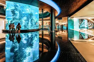 2023 produsen Cina tangki ikan akrilik besar bulat akuarium akrilik