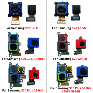 Pièces de téléphone portable, caméra arrière pour <span class=keywords><strong>Samsung</strong></span> <span class=keywords><strong>S20</strong></span> <span class=keywords><strong>Fe</strong></span> 4G 5G <span class=keywords><strong>S20</strong></span> G981B G981N G981U <span class=keywords><strong>S20</strong></span> Plus G986B G986F G986N G986U, caméra frontale flexible - Product Image 2