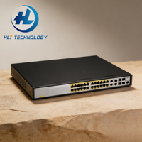 WS-C 2960-24TT-L Switch de Red Administrado Profesional de 24 Puertos 10/100Mbps con 2 Uplinks Gigabit, Switch Ethernet Cableado Empresarial