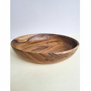 ถ้วยเสิร์ฟอาหารทำจากไม้ธรรมชาติเกรดพรีเมียม - Product Image 1