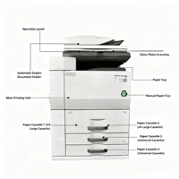 Pour Sharp MX623 753N copieur Monochrome A3 impression Double face numérisation couleur imprimante réseau haute vitesse imprimante Laserjet