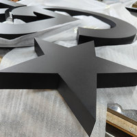 Signalétique commerciale personnalisée, enseigne murale extérieure en aluminium, enseigne en relief 3D, enseigne sans LED, plaque signalétique pour magasin
