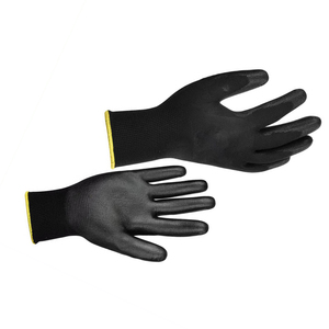 Gants de sécurité en gros de haute qualité Revêtement de latex de protection antidérapant avec doublure en nylon imperméable résistant à la chaleur - Product Image 5