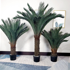 <span class=keywords><strong>Palma</strong></span> Cycas Artificiale Premium per Decorazione Interna ed Esterna, Simulazione Realistica per Hotel e Ambienti Interni ed Esterni - Product Image 2