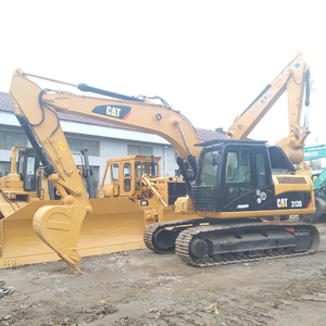 Excavatrice sur chenilles Caterpillar d'occasion, équipement lourd CAT313d 320C 330C, bon état, 323D 320B 320D 320BL, pelle - Product Image 6