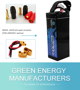 Batería Li-po de Alta Potencia de 22Ah 22.2V 6S 15C para Drones Profesionales, UAV, Multirrotor Agrícola y Drones Industriales MAB-22 - Product Image 1