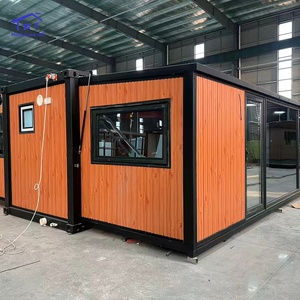 Maison préfabriquée en conteneur extensible écologique de 20 pieds et 40 pieds, capsule de chambre à coucher, villa préfabriquée, maison mobile, casa contenedor - Product Image 1