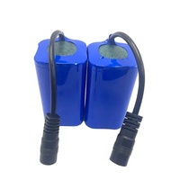 T1882011-5 asli, Pak baterai Li-ion silinder 7.4V 12800mAh 2S2P kendali jarak jauh memancing Model kapal umpan C18 H18 V007 T888