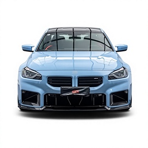ชุดแต่ง BMW M2G87 รุ่น M2G87 ได้รับการอัพเกรดเป็นสไตล์ AE พร้อมลิ้นกันชนหน้าคาร์บอนไฟเบอร์และดิฟฟิวเซอร์สปอยเลอร์ - Product Image 1