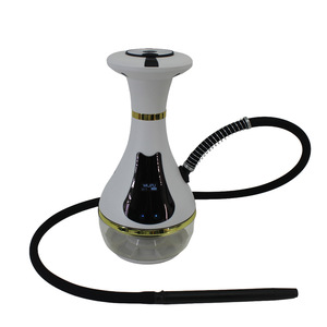 Cachimba Electrónica Recargable con Luz LED - Pipa de Shisha Premium para Bar, Accesorios para Cachimba <span class=keywords><strong>y</strong></span> Carbón - Product Image 2