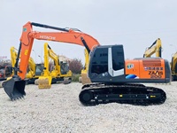 Excavatrice sur chenilles Hitachi ZX200-3, 20 tonnes, d'origine japonaise, occasion, godet de 0,8 m, faible nombre d'heures de fonctionnement, moteur, boîte de vitesses, moteur électrique