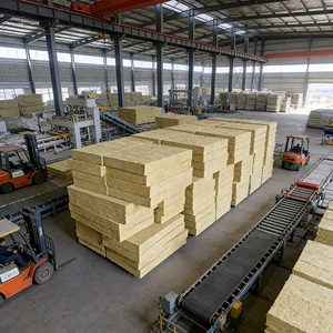 Panneau de laine de roche haute densité pour l'absorption acoustique et l'<span class=keywords><strong>isolation</strong></span> thermique des ateliers industriels - Product Image 2