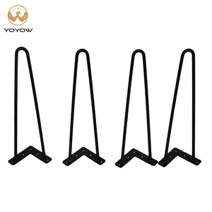 Đồ Nội Thất Nặng Chân Sắt Kim Loại Rắn Dây Sắt Bảng Chân Đồ Nội Thất Màu Đen Chân Cho Phòng Khách Ngoài Trời Sử Dụng - Product Image 5