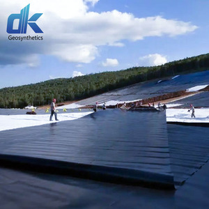 Géomembrane HDPE durable anti-âge 0,1 mm 0,15 mm 0,2 mm, résistante aux UV, pré-soudée pour barrages et réservoirs - Product Image 6