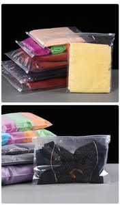 Sacs en plastique refermables à fermeture éclair personnalisés pour vêtements et bijoux, pour l'emballage de vêtements - Product Image 3