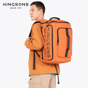 Kingsons Hiking <b>Backpack</b> 19 Inch <b>Large</b> Capacity Travel Bag With Interior Zipper Pocket For Leisure Travel Unisex - Product Image 2