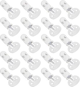 Ymapinc Clips Metálicos Decorativos Plateados para Zapatos de Mujer, Lazos para Zapatos, Adornos DIY para Calzado - Product Image 1