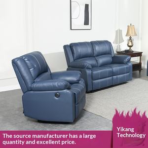 Ghế Sofa Điện Điều Khiển Bằng Tay, Đa Chức Năng, Bọc Da PU, Khung Kim Loại, Kiểu Dáng Thư Giãn - Product Image 4