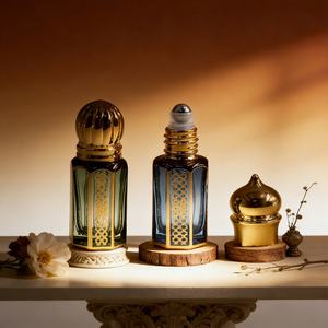 3ml 6ml 10ml 12 ml Elegant Arabic <b>Perfume</b> Bottle Roller Essential <b>Oil</b> Gilded Fragrance Bottle for Gift & Cosmetic - Product Image 1