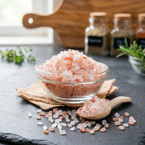 Sel de roche naturel rose clair de l'Himalaya, grains raffinés, idéal pour la cuisine et la table, sel rose foncé fin de l'Himalaya - Product Image 1