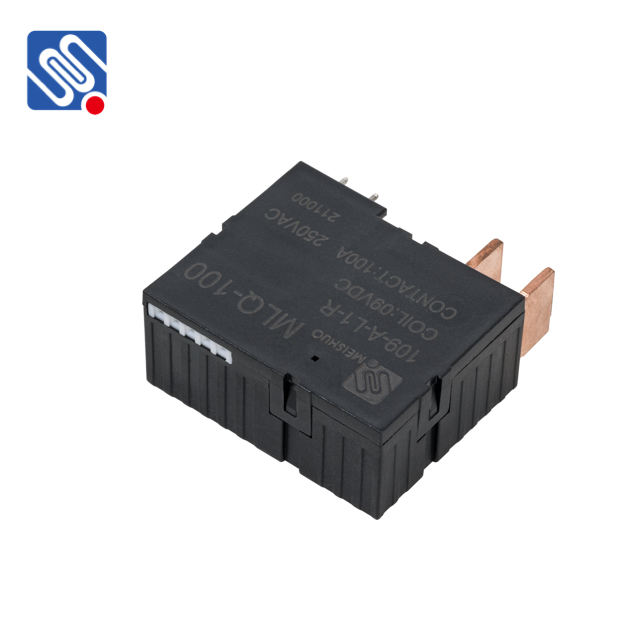Meishuo MLQ-100 Miniature Bistable Magnetic Latching Relay 109-A-L1-R QC 100A with 96 Resistance Coil Normally Closed PCB Mo