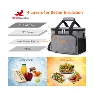 Custom Isothermal <b>Lunch</b> Bag Foods <b>Lunch</b> <b>Box</b> Outdoor Picnic Storage Thermal <b>Lunch</b> Cooler Bag - Product Image 2