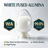 Alumine blanche fusionnée WA 99,0 % Al2O3 pour le meulage de précision des pièces automobiles