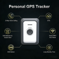 Dispositivo de Rastreo GPS Personal Starlink Direct to Cell (D2C) y Cat.1 con Comunicación Satelital, SOS y Voz