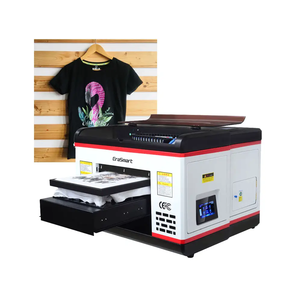 Großhandel DTG A3 Hemd Drucker T-shirt Druck Maschine Für Direkt Bekleidungs Druck