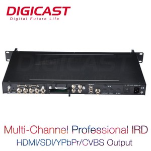 2 kênh Tuner Để IP Kỹ Thuật Số Thu Vệ Tinh IPTV Mã Hóa Bộ Giải Mã hD RCA SD <span class=keywords><strong>MPEG2</strong></span> H.264 IRD - Product Image 5