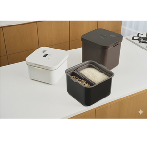 KURA Modern and Stylish Vacuum Rice <b>Storage</b> <b>Container</b> for <b>Kitchen</b> & Pantry 5kg - Product Image 1