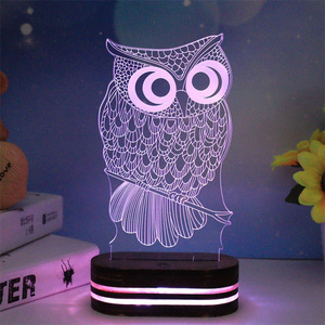 Valentine Day Gift Decoration Home Bedroom 3D Romantic Atmosphere LED Night Light Sleep Lamp - Product Image 4