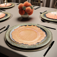 Xiangjin Panneau de chargeur de mariage de luxe Joint en plastique de haute qualité Décoration de table Centres de table de mariage en gros Fournitures
