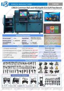 CR819 HEUI et banc d'essai d'injecteur à rampe commune - Product Image 4