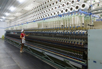 Dispositif de filature annulaire automatique ZP de haute qualité pour fil double filé, avec 1824 broches motorisées, haute capacité, OEM ODM