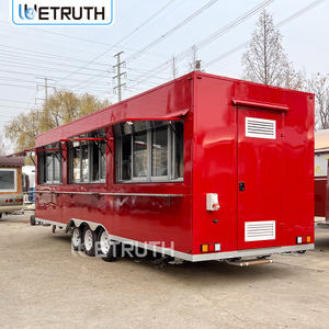 Gerobak Kopi, Trailer Kopi Mobile, Gerobak Listrik Tertutup, Peralatan Restoran Jalanan, Truk Makanan - Product Image 2