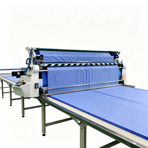 Nouvelle machine automatique compacte pour l'étalement de rouleaux de tissu avec PLC et composants essentiels du moteur, équipement d'étalement pour usage domestique - Product Image 1