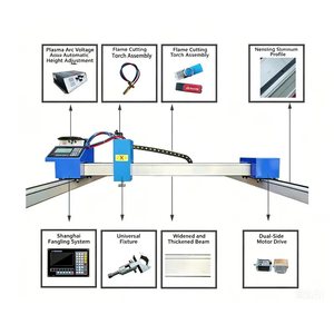 Machine de découpe plasma CNC à portique 1530 2040 220V, vente en gros d'usine - Product Image 5
