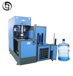 Semi-Automatische Pet Blaasvormmachine 5 Gallon Plastic Trommel Blaas Mal Machine Fles Nieuw Product 2024