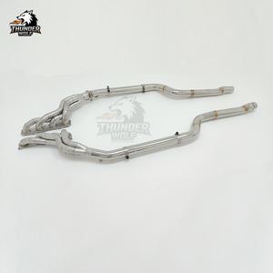 Nouveaux collecteurs d'échappement <span class=keywords><strong>Hetu</strong></span> C63 W204 pour C63 AMG W204 6.2L V8 Longtube Downpipe - Product Image 5