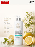 Gel Douche Éclaircissant et Hydratant à l'Acide Tartarique et Niacinamide, Nettoyage en Profondeur, 500 ml, Marque Blanche, OEM ODM, Soins de la Peau