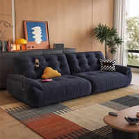 Canapé droit en tissu de style moderne du milieu du siècle avec panneau latéral en bois massif, canapé de salon, plusieurs couleurs disponibles