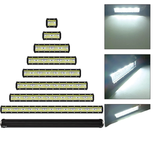 Luz de Trabajo LED de Tres Luces SMD5730 Súper Brillante Blanca de 180W HADS Directo de Fábrica para Autos, 20 Perlas, Iluminación Exterior Automotriz - Product Image 2