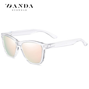 Lunettes de soleil Danda rectangulaires polarisées UV400 à monture complète unisexe, protection solaire tendance, modèle 3332 - Product Image 4