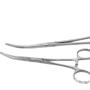 คีมสัตว์เลี้ยงโรก้าทำจากสแตนเลสทั้งหมด ขนาด 16 ซม. และ 20 ซม. หัวโค้ง - Product Image 5