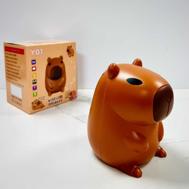 Y01 Cute Otter Design Stereo Woofer Portable Mini Wireless Speaker Woofer Stereo Bass Creative Music Blue-tooth Speaker