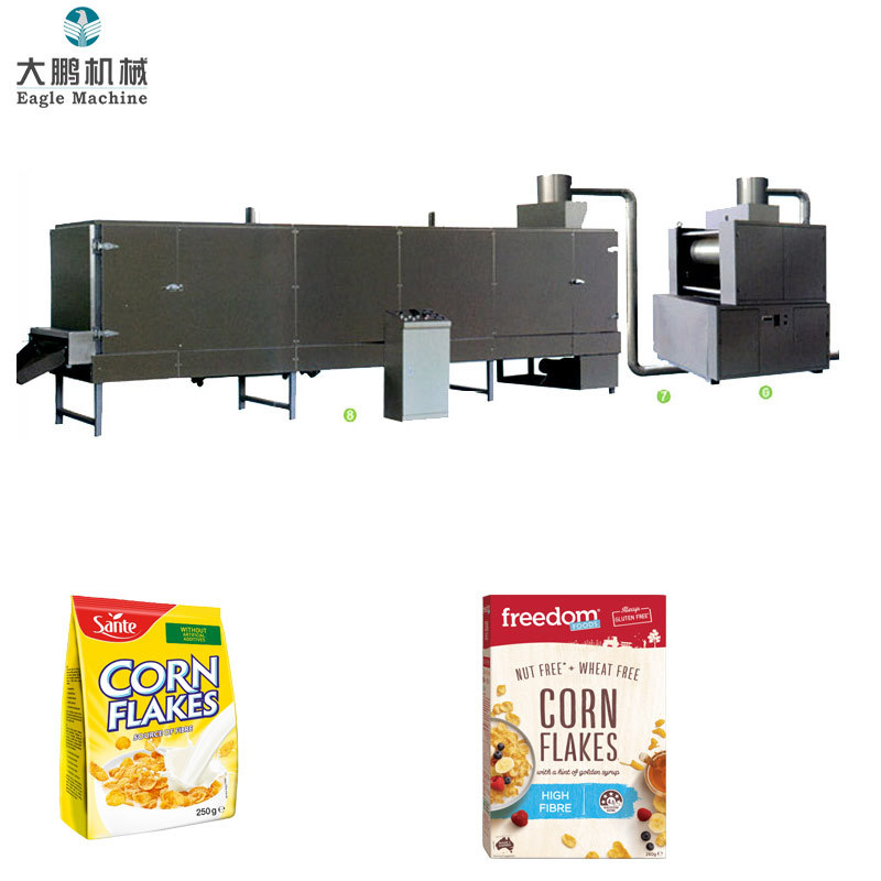 Breakfast Corn Flakes Production Line for